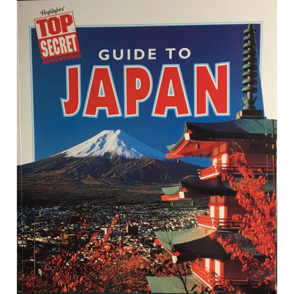 Highlights Top Secret Adventures Guide To Japan Paperback Kids Book